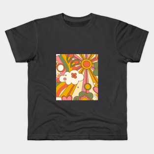 Sunshine abstract Kids T-Shirt